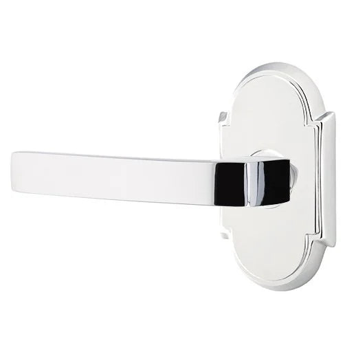 Emtek Breslin Lever with #8 Rose by Emtek