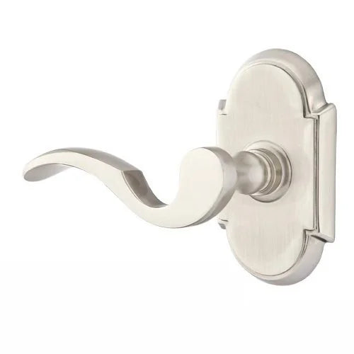 Emtek Cortina Door Lever with #8 Rose by Emtek