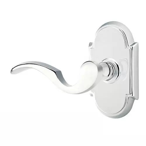 Emtek Cortina Door Lever with #8 Rose by Emtek