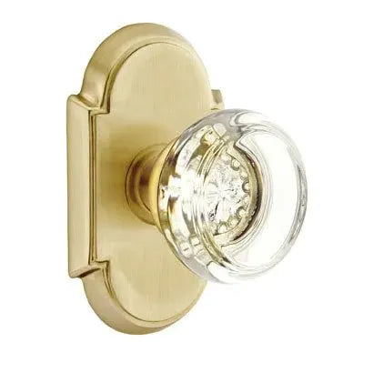 Emtek Georgetown Door Knob with #8 Rose by Emtek