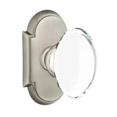 Emtek Hampton Door Knob with #8 Rose by Emtek