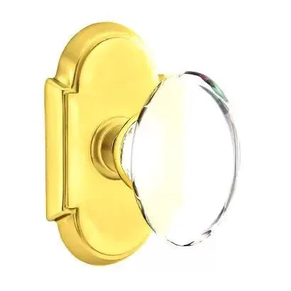 Emtek Hampton Door Knob with #8 Rose by Emtek