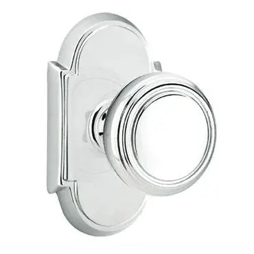 Emtek Norwich Door Knob with #8 Rose by Emtek