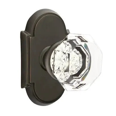 Emtek Old Town Door Knob with #8 Rose by Emtek