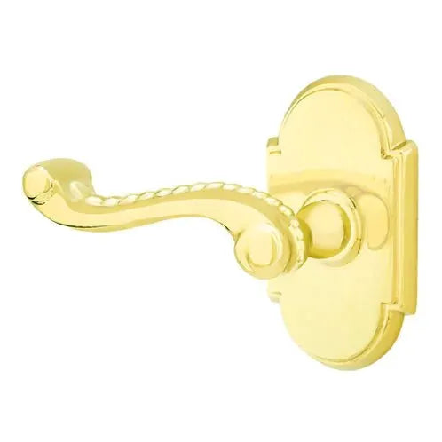 Emtek Rope Lever with #8 Rose by Emtek