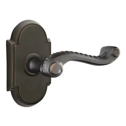 Emtek Rope Lever with #8 Rose by Emtek