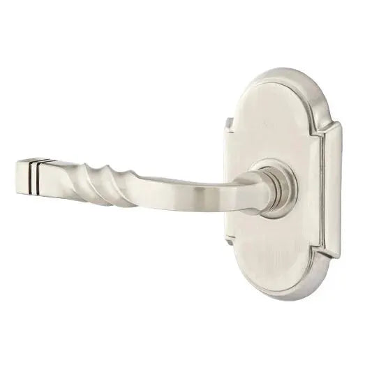 Emtek Sante Fe Lever with #8 Rose by Emtek
