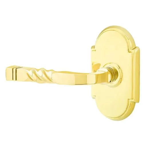 Emtek Sante Fe Lever with #8 Rose by Emtek
