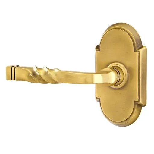 Emtek Sante Fe Lever with #8 Rose by Emtek