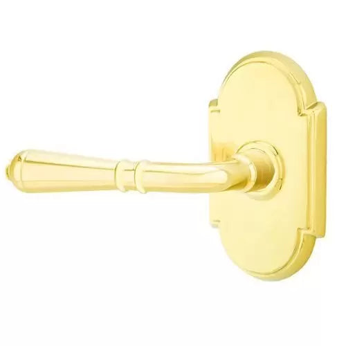 Emtek Turino Door Lever with #8 Rose by Emtek