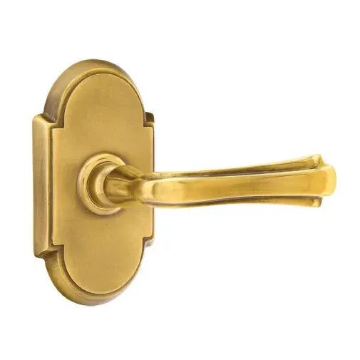 Emtek Wembley Lever with #8 Rose by Emtek
