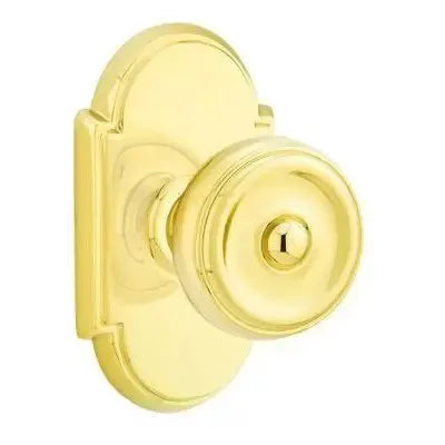Emtek Waverly Door Knob with #8 Rose by Emtek