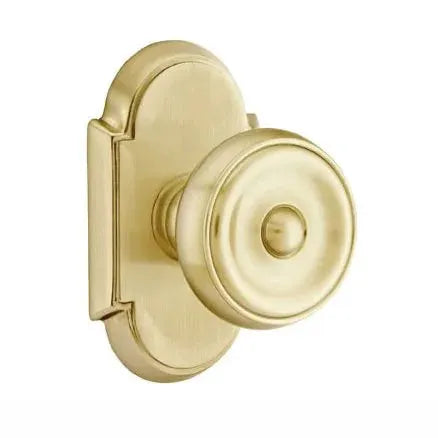 Emtek Waverly Door Knob with #8 Rose by Emtek
