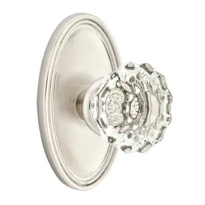 Emtek Astoria Door Knob with Oval Rose by Emtek