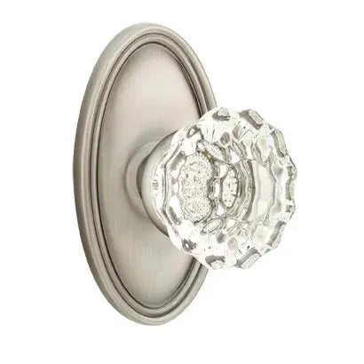 Emtek Astoria Door Knob with Oval Rose by Emtek