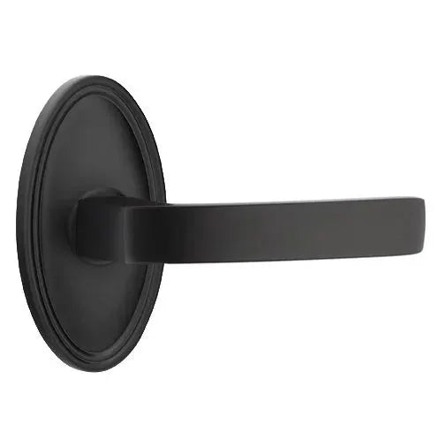 Emtek Breslin Lever with Oval Rose by Emtek
