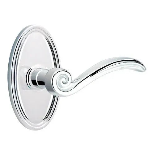 Emtek Elan Lever with Oval Rose by Emtek