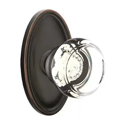 Emtek Georgetown Door Knob with Oval Rose by Emtek