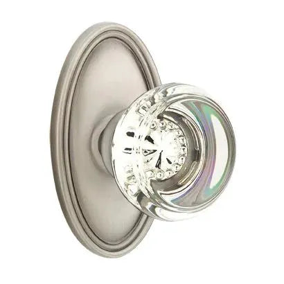 Emtek Georgetown Door Knob with Oval Rose by Emtek