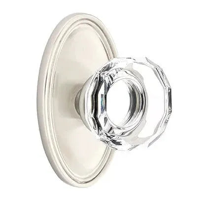Emtek Lowell Door Knob with Oval Rose by Emtek