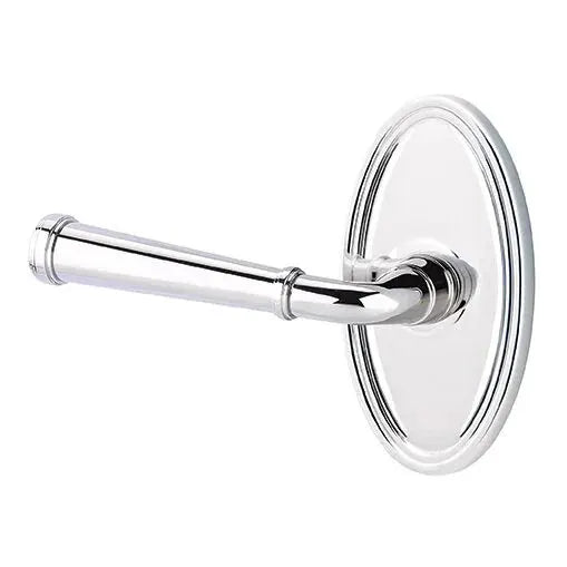 Emtek Merrimack Lever with Oval Rose by Emtek