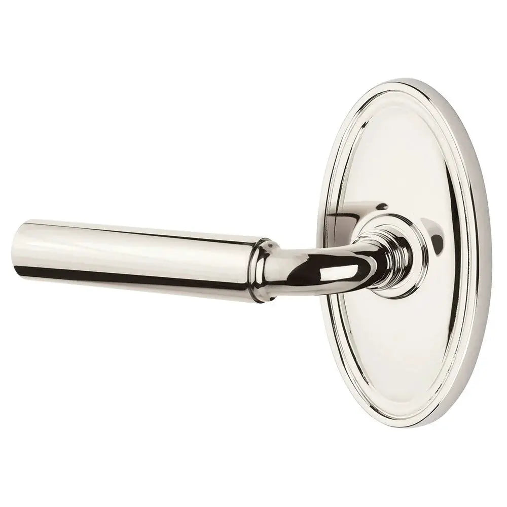 Emtek Manning Door Lever with Oval Rose by Emtek