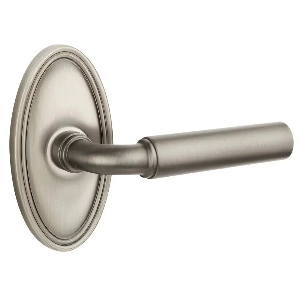 Emtek Manning Door Lever with Oval Rose by Emtek