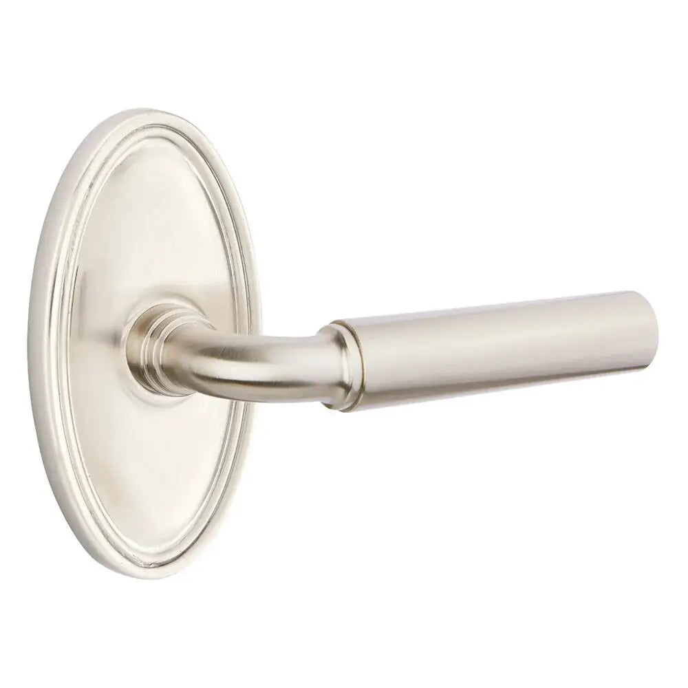 Emtek Manning Door Lever with Oval Rose by Emtek
