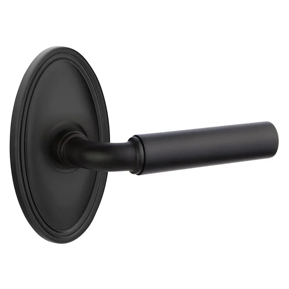 Emtek Manning Door Lever with Oval Rose by Emtek