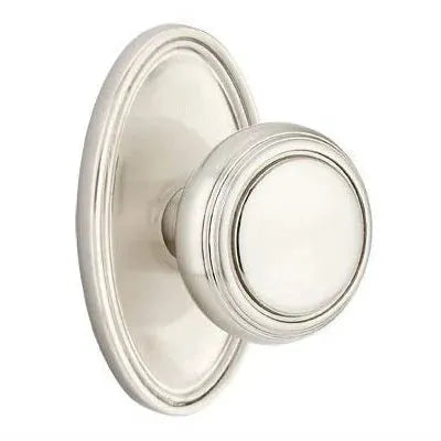 Emtek Norwich Door Knob with Oval Rose by Emtek