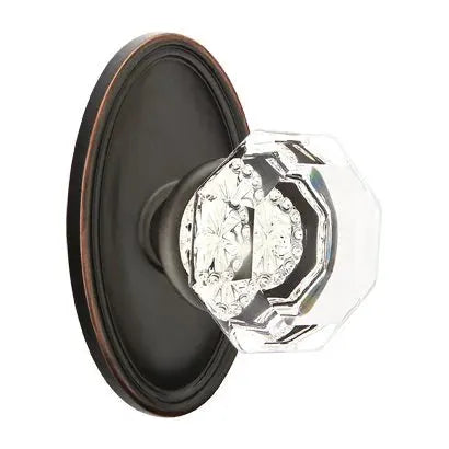 Emtek Old Town Door Knob with Oval Rose by Emtek