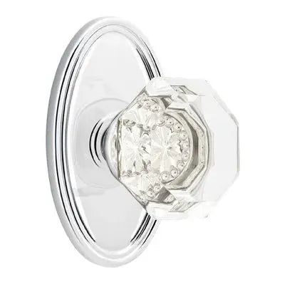 Emtek Old Town Door Knob with Oval Rose by Emtek
