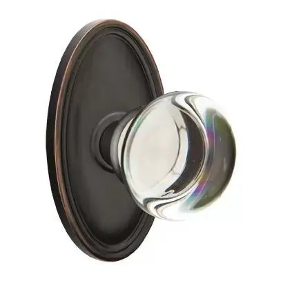 Emtek Providence Door Knob with Oval Rose by Emtek