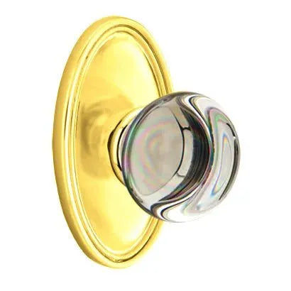 Emtek Providence Door Knob with Oval Rose by Emtek