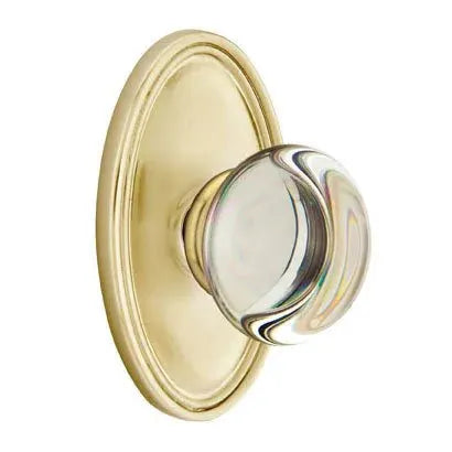 Emtek Providence Door Knob with Oval Rose by Emtek