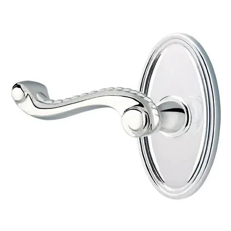 Emtek Rope Lever with Oval Rose by Emtek