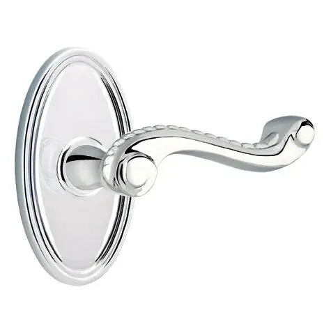 Emtek Rope Lever with Oval Rose by Emtek