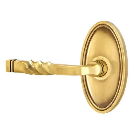 Emtek Sante Fe Lever with Oval Rose by Emtek