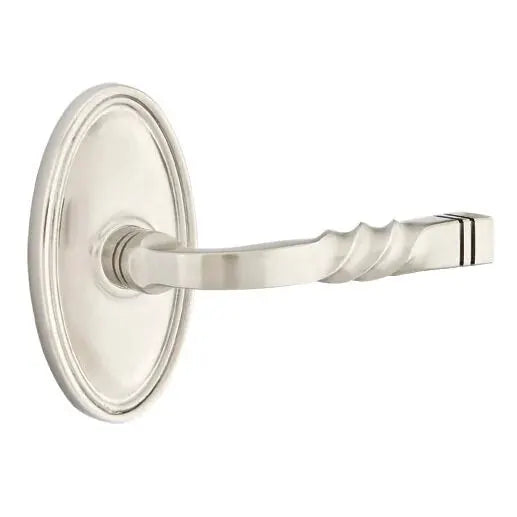 Emtek Sante Fe Lever with Oval Rose by Emtek