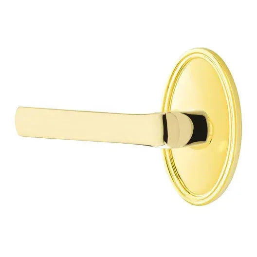 Emtek Spencer Lever with Oval Rose by Emtek