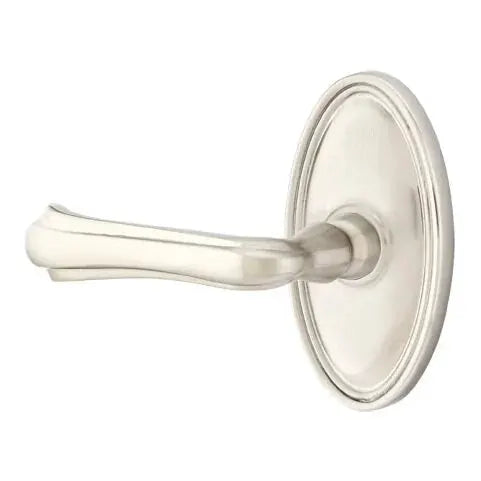 Emtek Wembley Lever with Oval Rose by Emtek