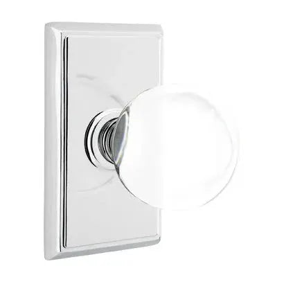 Emtek Bristol Door Knob with Rectangular Rose by Emtek