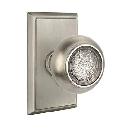 Emtek Belmont Knob with Rectangular Rose by Emtek