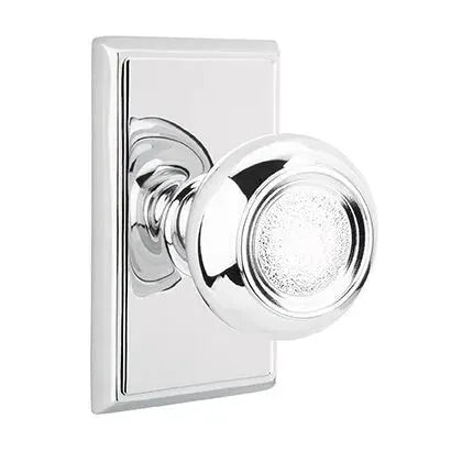Emtek Belmont Knob with Rectangular Rose by Emtek