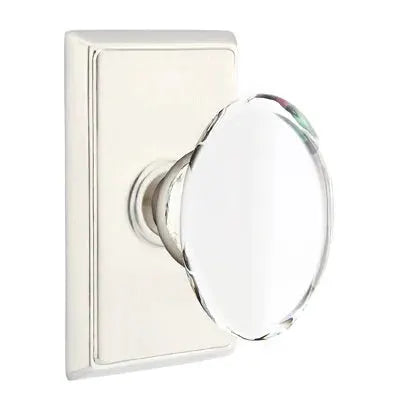 Emtek Hampton Door Knob with Rectangular Rose by Emtek