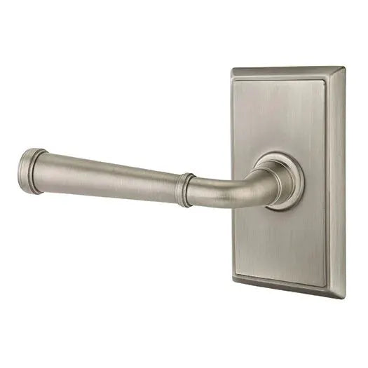 Emtek Merrimack Lever with Rectangular Rose by Emtek