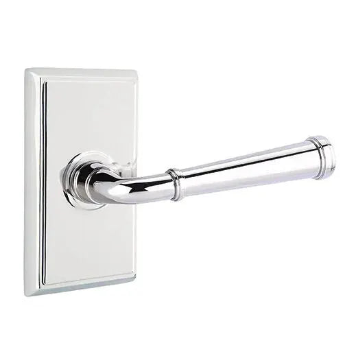 Emtek Merrimack Lever with Rectangular Rose by Emtek