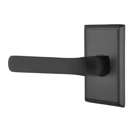 Emtek Spencer Lever with Rectangular Rose by Emtek
