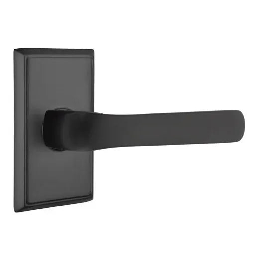 Emtek Spencer Lever with Rectangular Rose by Emtek