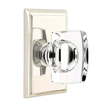 Emtek Windsor Door Knob with Rectangular Rose by Emtek